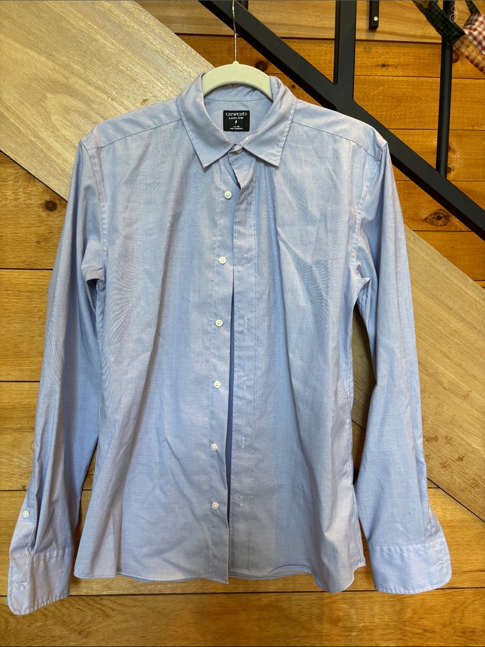 Kenneth Cole Light Blue Men's Button-Down Dress Shirt